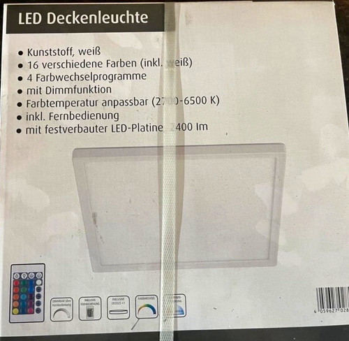 Led deckenlampe kunststoff - led,