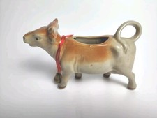 Milchkännchen Kuh Milchgießer Porzellan Kännchen in Form einer Kuh vintage