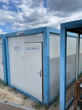 WC Container, Sanitärcontainer, Toilettencontainer 20ft Fuß Leichtbau