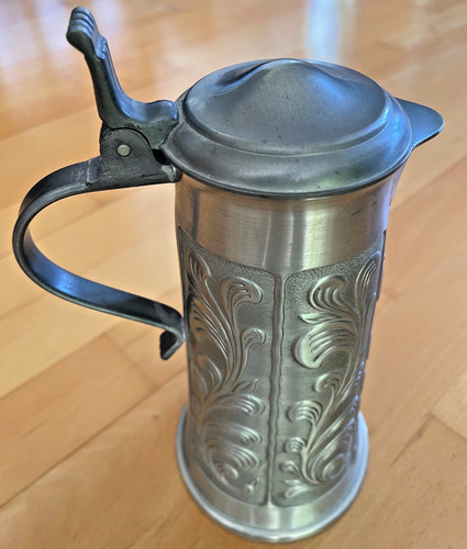 Zinnkaraffe zinnkrug mit - zinnkaraffe,