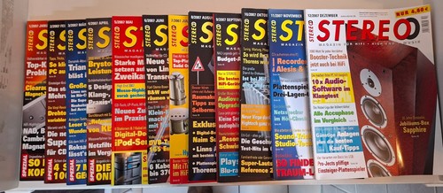 Stereo magazin kompletter - stereo,
