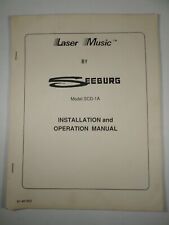 Seeburg Model SCD-1A  Manual