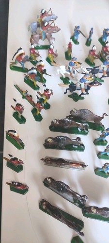 Großes zinnfiguren konvolut - großes,
