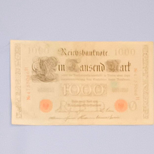 Reichsbanknote 1000 mark - 1000,