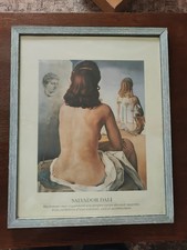 Bild Gemälde Salvador Dali mit Rahmen 44x54 Cm 