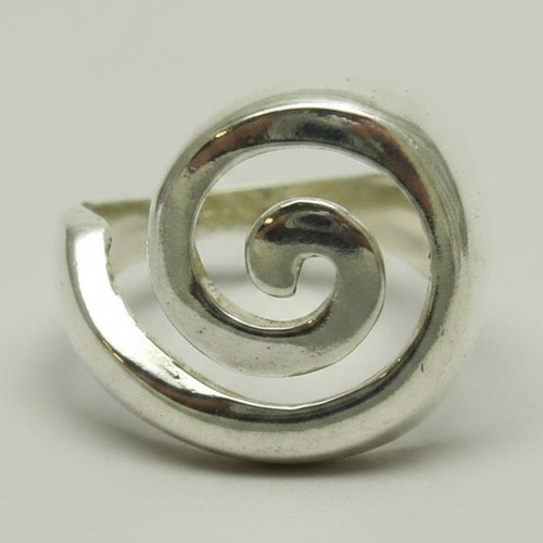 Sterling silber ring solide - silber,
