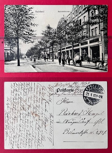 Radebeul 1917 blick die - ak,