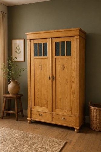 Antiker schrank kleiderschrank - schrank,