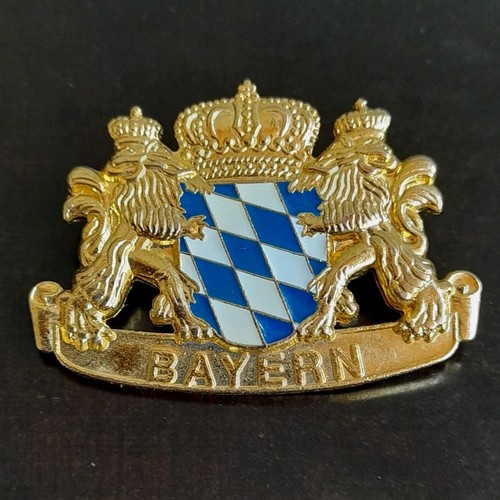 Anstecker bayern weis blau - anstecker,
