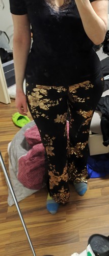 Sexy hose mit goldenen - sexy,