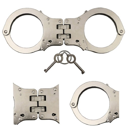 Mfh handschellen mit gelenk - handschellen,