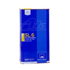 ORIGINAL ATE Bremsflüssigkeit Brake Fluid SL.6 DOT4 5 L Liter ATE 03.9901-6403.2