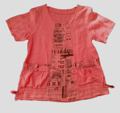 Tunika longshirt leinen - tunika,