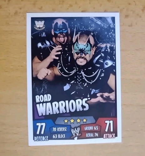 Wwe topps slam attax - topps,
