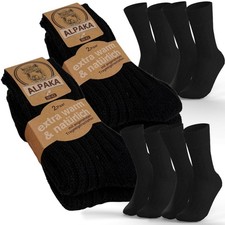 4 Paar Alpaka Socken - Warme