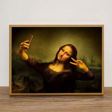 Leinwanddruck  Mona Lisa