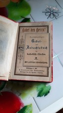 Kleine alte Bibel von 1896, Ledereinband, gut Erhalten