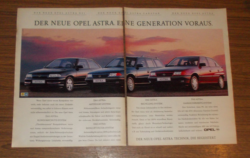 Seltene werbung opel - seltene,
