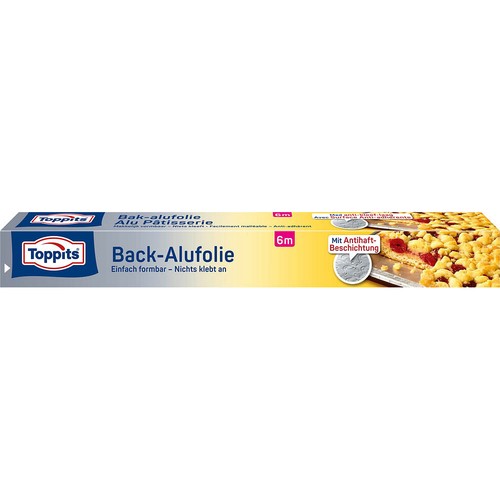 Toppits alufolie back - alufolie, back-alufolie