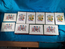 10xPostkarten 2 ver. Motive DDR-Mosaik 3 Digedags Orient /Wilder Westen ca. 1973