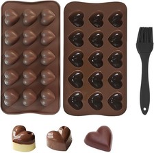 3 Stück Schokoladenform