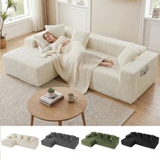 Ecksofa Sofa Couch Cordsofa