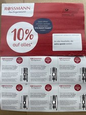 6 Rossmann Coupons Gutschein 10% Rabatt, gültig vom 29.10.2025 - 31.01.2026