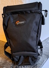 Lowepro Foto Kamera Tasche TLZ 75 AW m. Regenschutz f. DSLR+Teleobjektiv WIE NEU