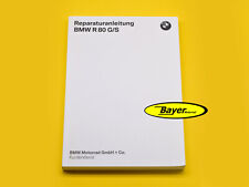 BMW Reparaturanleitung Werkstatthandbuch Repair manual Manuale riparazion R80G/S