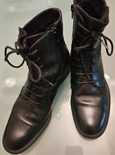 Stiefeletten 39 Zanon & Zago Schmaler Fuß  Echtleder Schwarz Boots 1A Zustand!!!