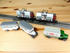 "Persil bleibt Persil": 2 LKW + 2 Märklin 84870 Kesselwagen, AC NEM KKK H0, OVP