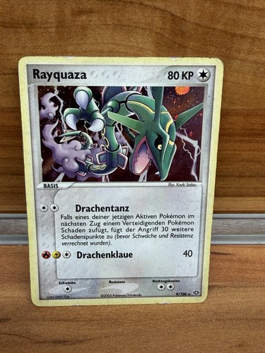 Pokémon rayquaza 106 ex - pokémon,