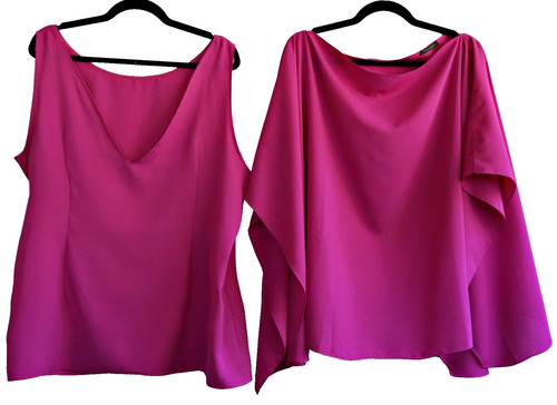 Maria rinaldi poncho cape - rinaldi,