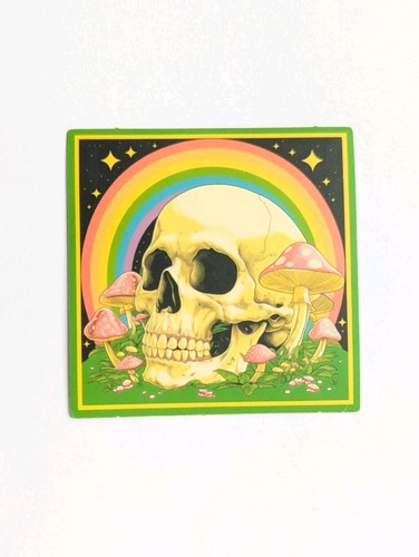 Psychedelic mushroom sticker - mushroom,