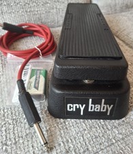 @ DUNLOP  - Cry Baby - Wah Wah-Pedal - GCB95 - Made in USA + Kabel & 9v Batterie