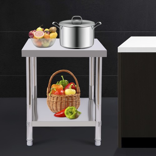 60x45cm edelstahltisch mit - 60x45cm,