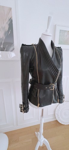 Original balmain lederjacke - balmain,