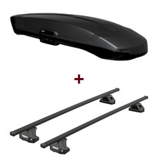 Dachbox Thule Vector L + Dachträger Thule für Mercedes Sprinter Bus neu