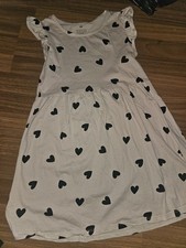 H&M Kleid Gr 134/140 Beige