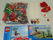 Lego City 4209 Feuerwehr Flugzeug Löschflugzeug komplett mit Anleitung OBA