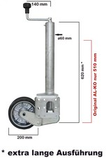 Automatik stützrad alko - f.,