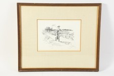 C25T06- Max Liebermann (1847-1935) Lithographie Heimkehr vom Felde um 1924