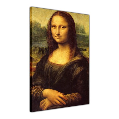 Mona lisa leinwand - leinwand, wandbild