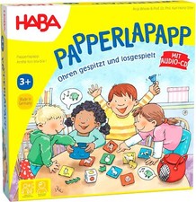 HABA Papperlapapp – Lernspielsammlung mit 6 Spielen – Für Kinder ab 3 Jahren