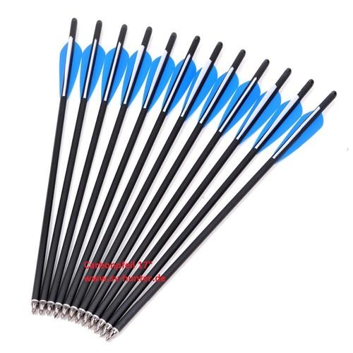 24x carbonpfeile 17 jagd - 3x,