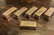 5 X 1kg Kupferbarren + 500g