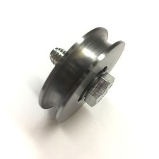 Seilrolle Umlenkrolle Laufrolle Ø 40 mm Stahl, Kugellager 608 ZZ, M8