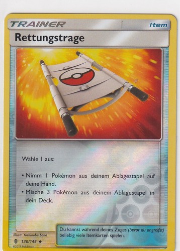 Pokemon karte stunde - karte, der