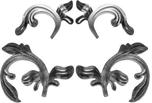 Blatt zierblatt kunstschmiede - zierblatt,