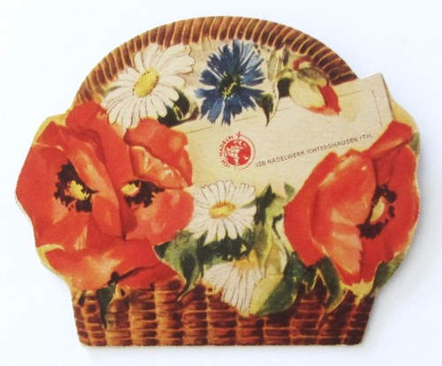 Blumenkorb nadelmappe - blumenkorb,